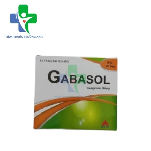 Gabasol 300mg CPC1HN - Điều trị cơn động kinh cục bộ